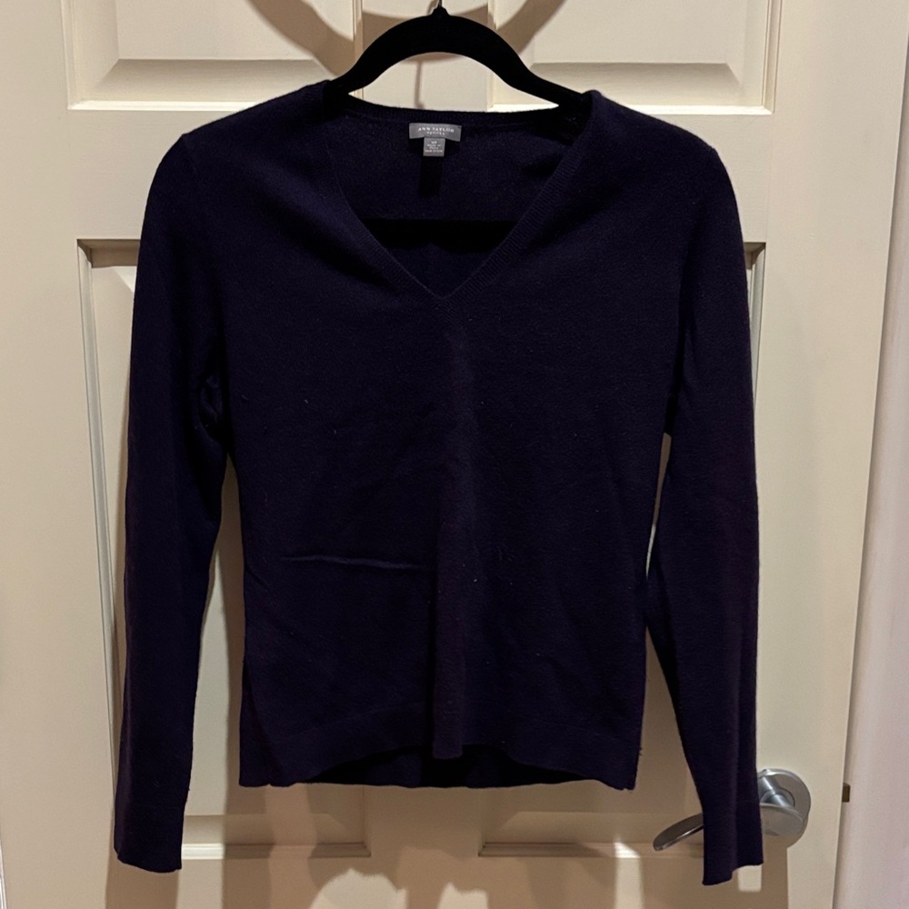 Ann Taylor Purple Sweater